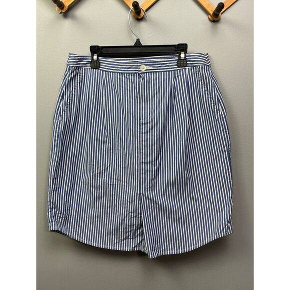 Banana Republic Dresses & Skirts - Banana Republic‎ Skirt womens small striped short Blue/White